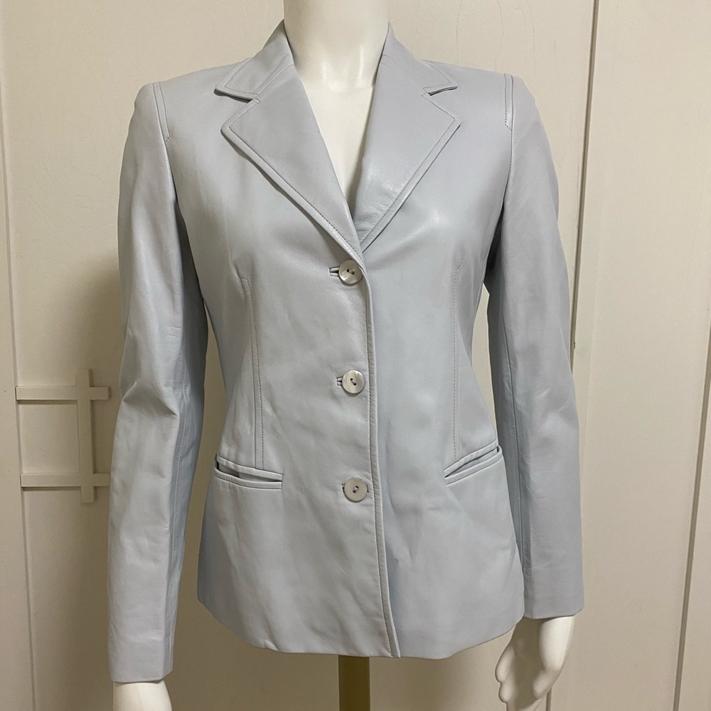 NWOT Leather Blazer